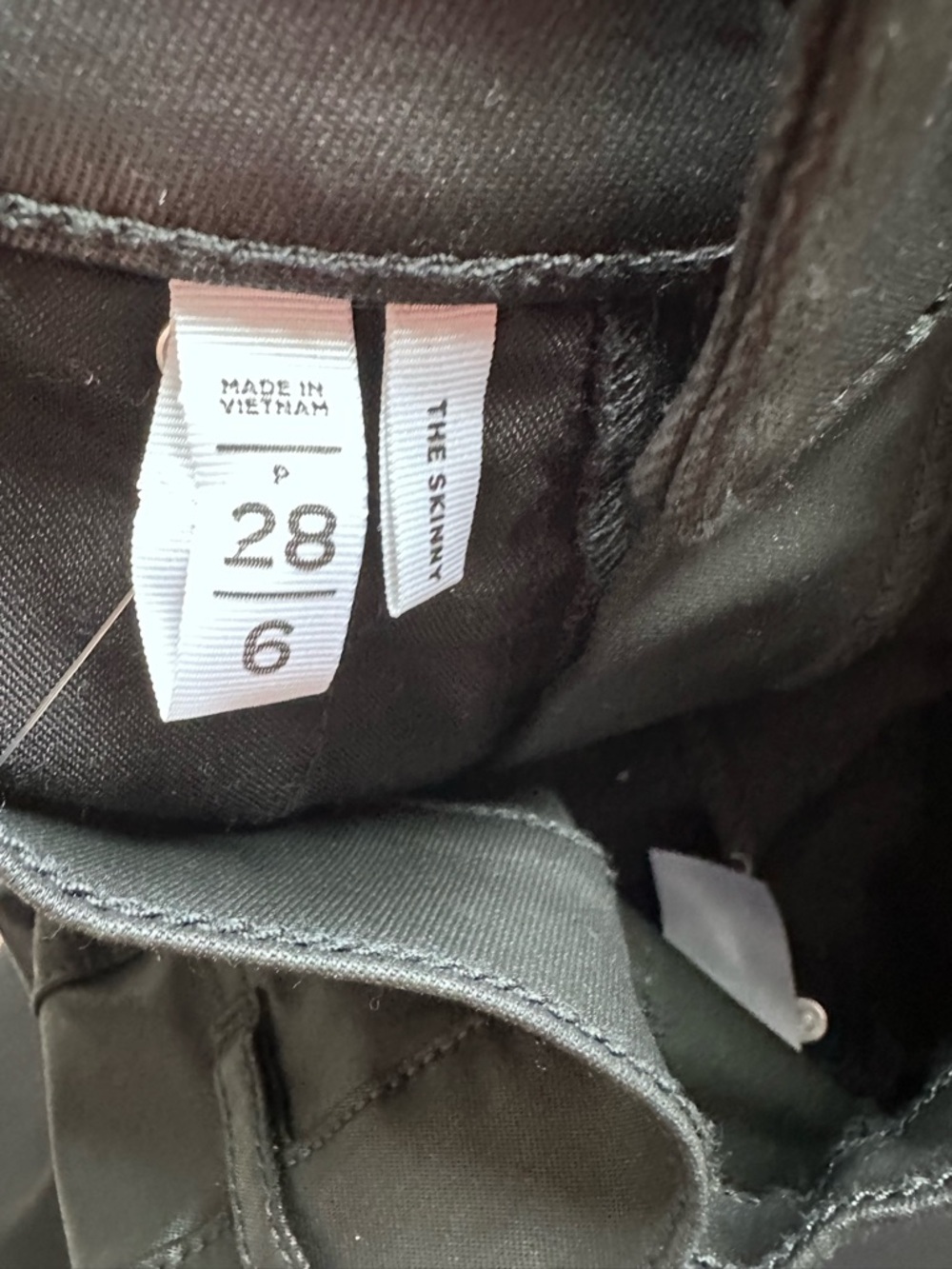 LOFT Black Skinny Jeans for Women 28/6 petite NWT - Picture 3 of 8